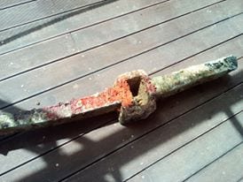 Castellammare del Golfo-Trovata ancora romana nei fondali di “Punta pedale”