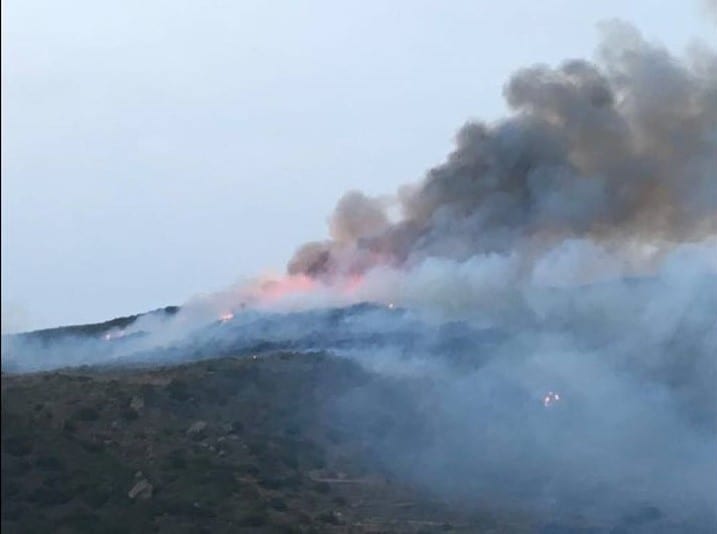 Incendio Pantelleria, Legambiente: istituire subito il Parco nazionale