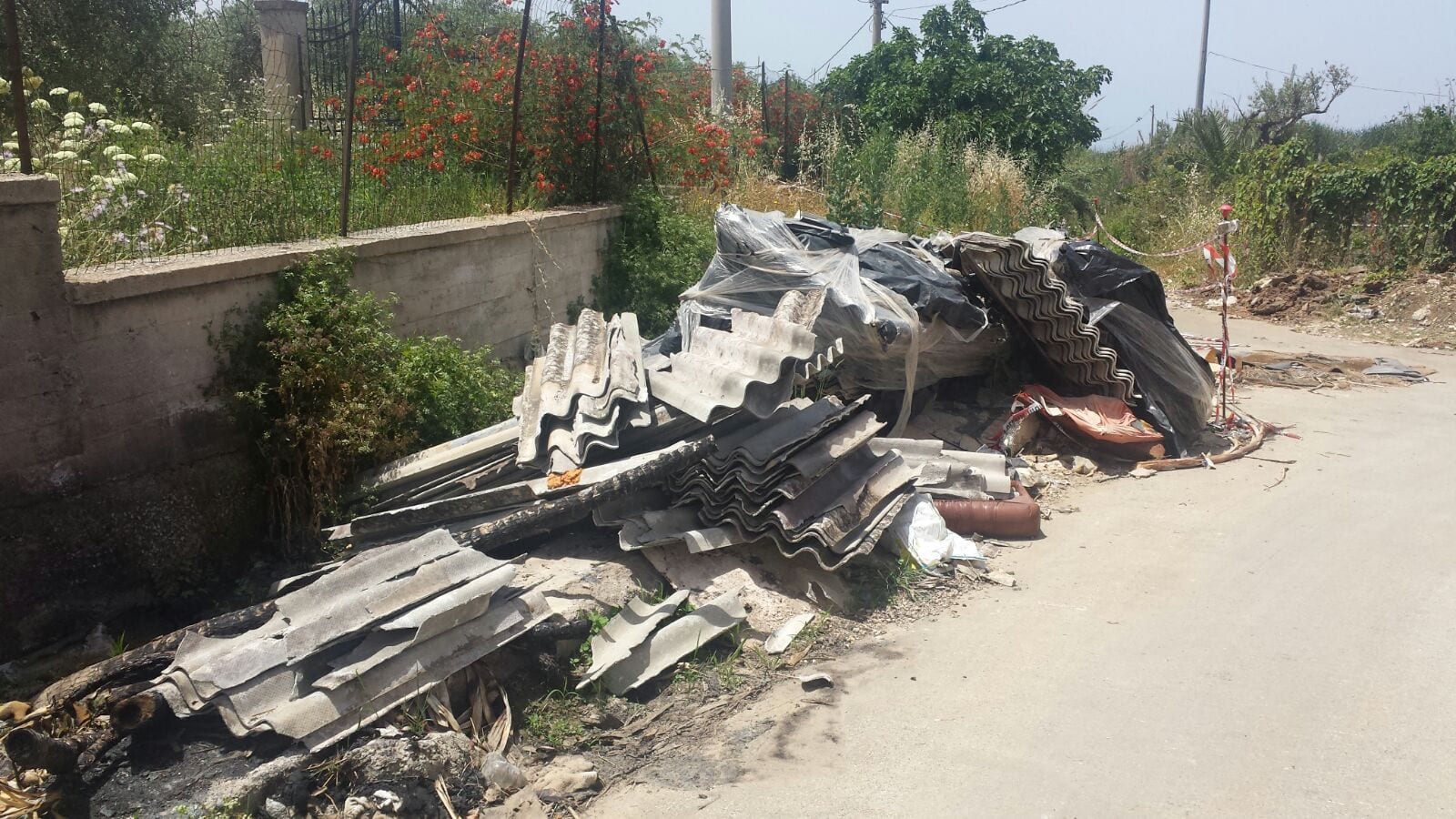 Partinico-Scoperte 4 discariche abusive in un mese, periferie bombe ecologiche