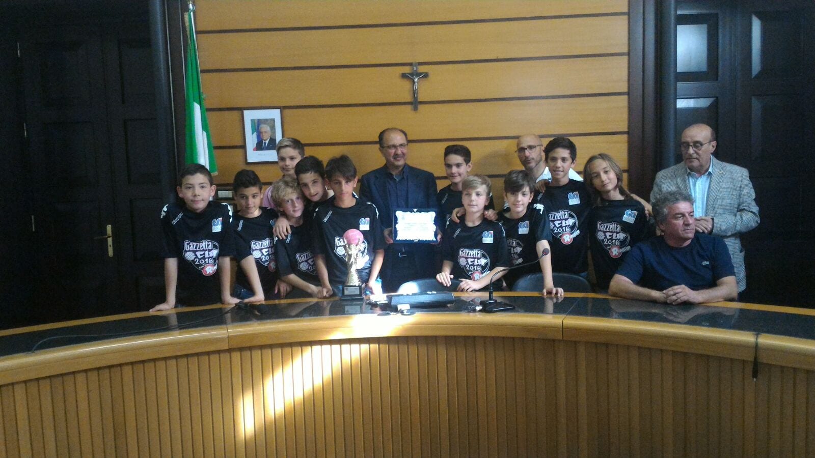 Alcamo-Calcio giovanile, targa del Comune ai vincitori della Gazzetta Cup