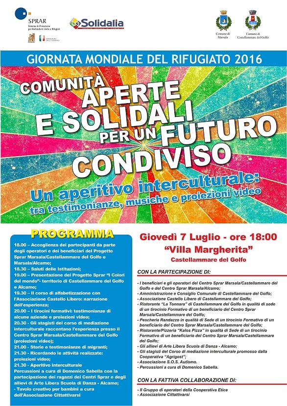 C/mare del Golfo-Aperitivo interculturale tra testimonianze, musica e video