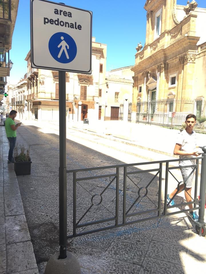 Alcamo, caso disabili isola pedonale: lasciapassare solo se autorizzati