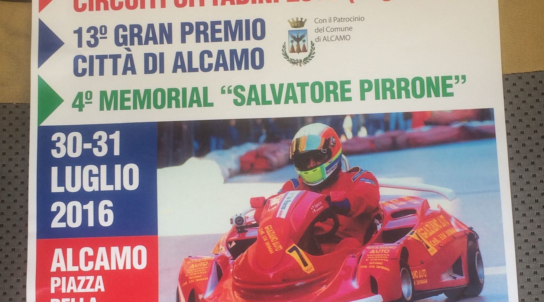 Alcamo-Gare di go kart in piazza Repubblica