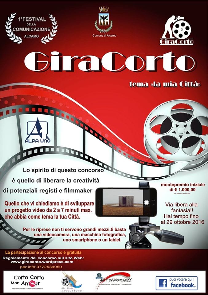 Primo "Festival della Comunicazione Città di Alcamo", al via il concorso Giracorto
