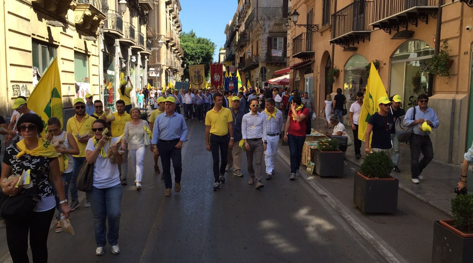 Protesta agricoltori a Palermo, al sit-in anche delegazione alcamese