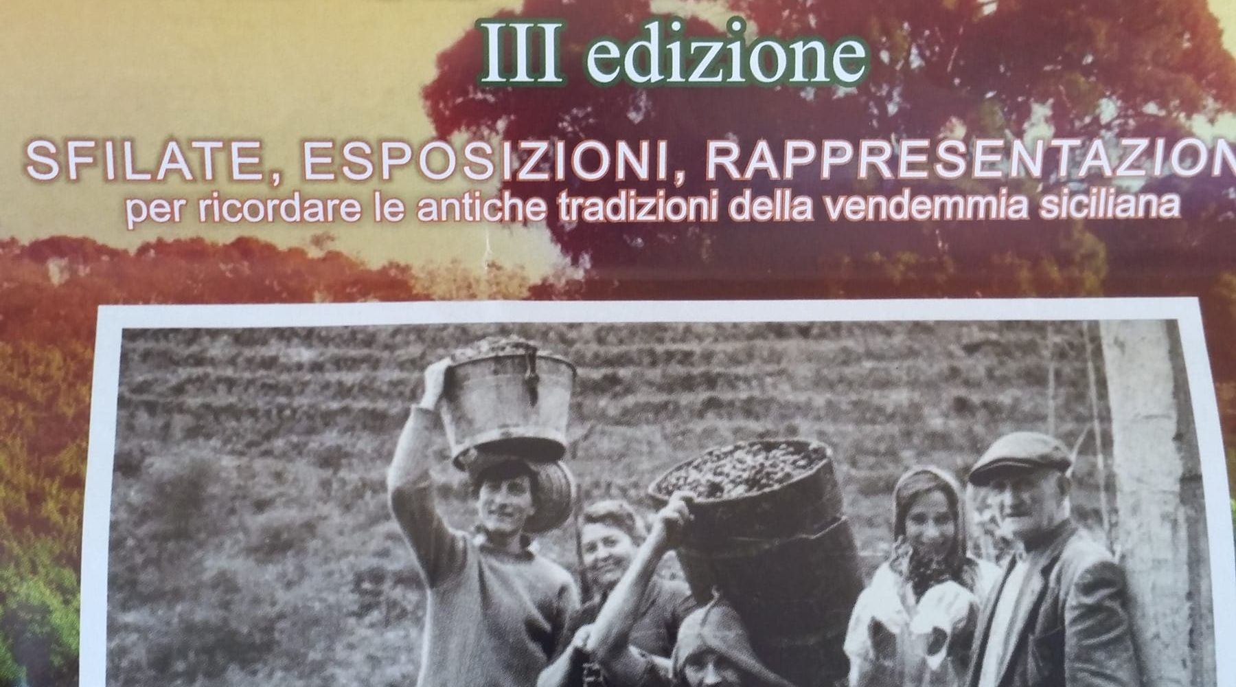 Alcamo-Si celebra la “Festa dell’uva” nel segno delle tradizioni
