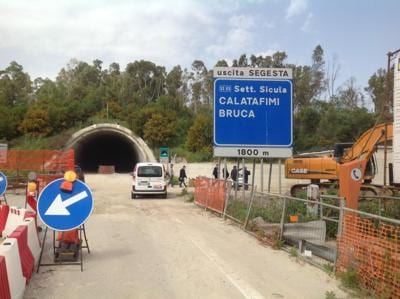 A/29, galleria Segesta: il sindaco Tranchida diffida l'Anas ad intervenire con urgenza