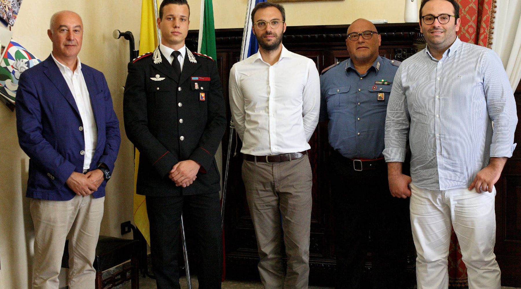Alcamo-Cambio al comando della Compagnia dei carabinieri