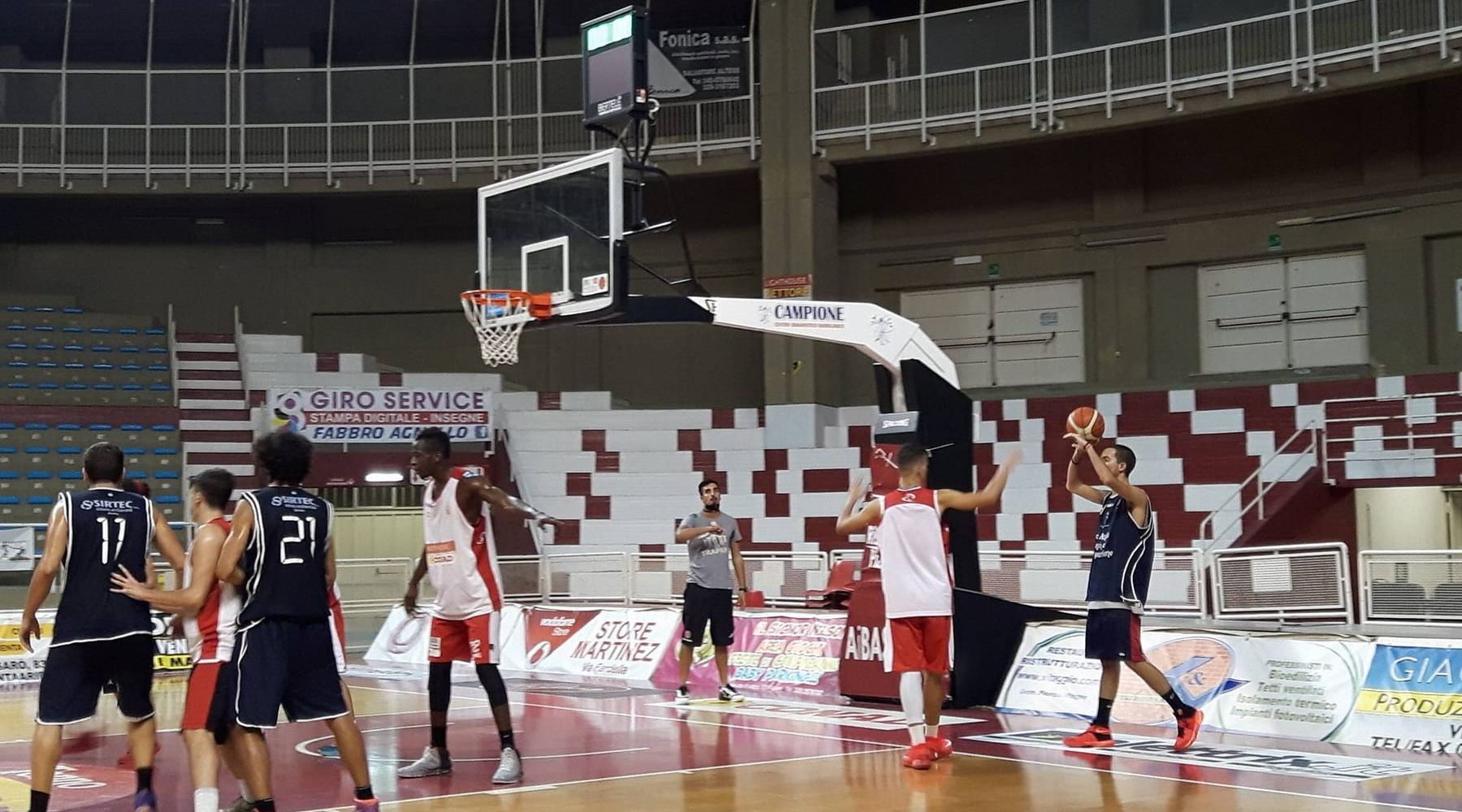 Pallacanestro-Libertas Alcamo, secondo test amichevole: squadra in crescita