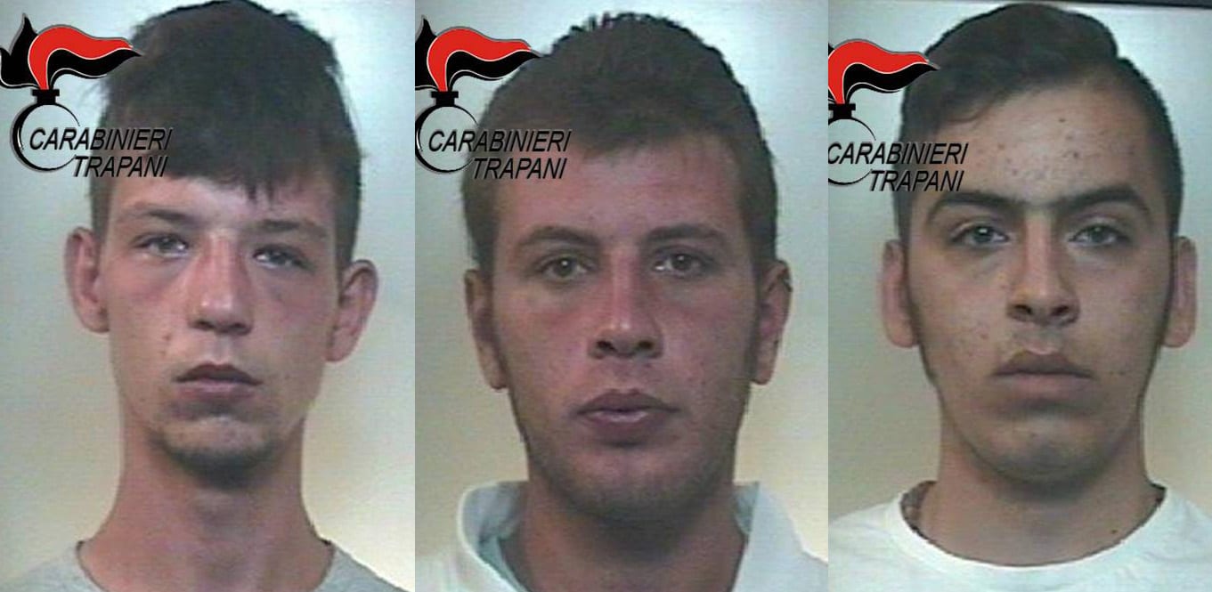 Alcamo-Rapinarono giovane, per il gip sono pericolosi: tre arrestati