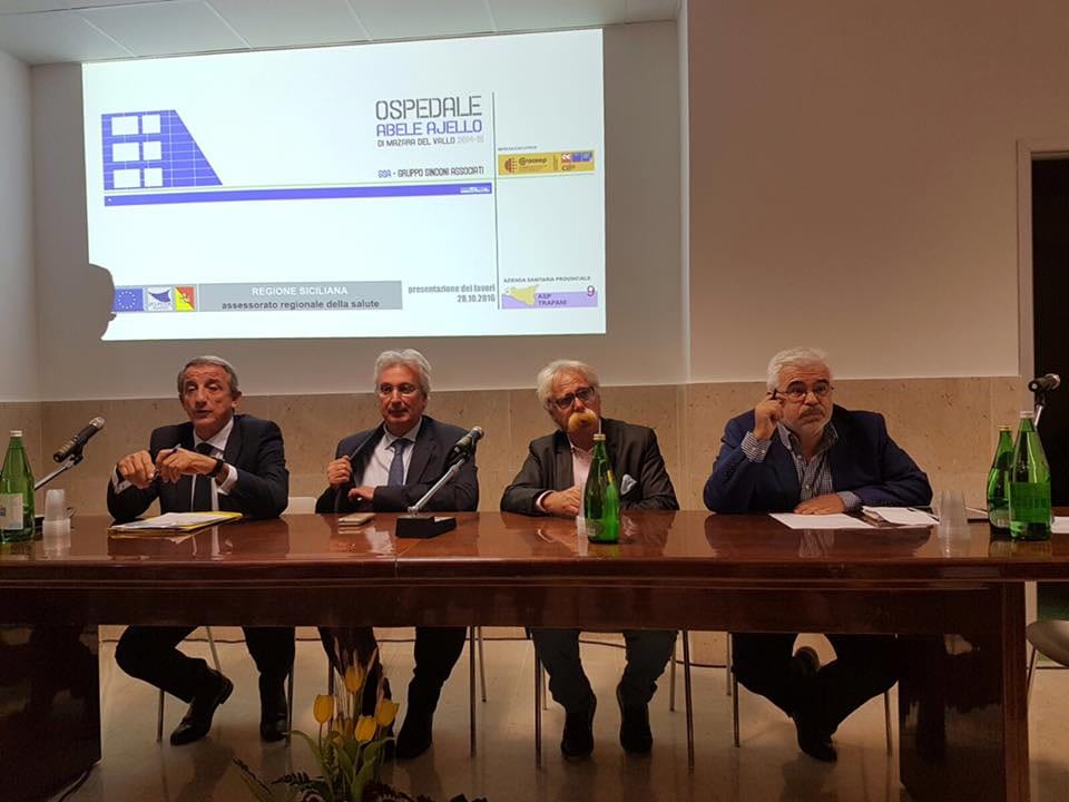 Mazara del vallo-Taglio del nastro per il nuovo ospedale