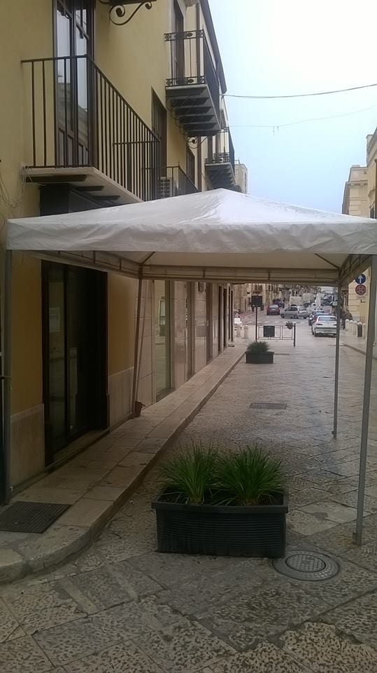 Alcamo-Scoppia la guerra dei gazebo