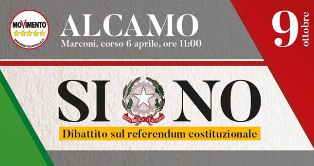 Alcamo-Convegno su referendum del M5S, Ordine degli avvocati s'infuria