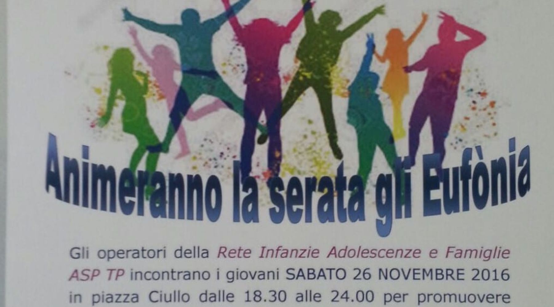 Alcamo-Disagio giovanile: sabato medici ed esperti in piazza Ciullo