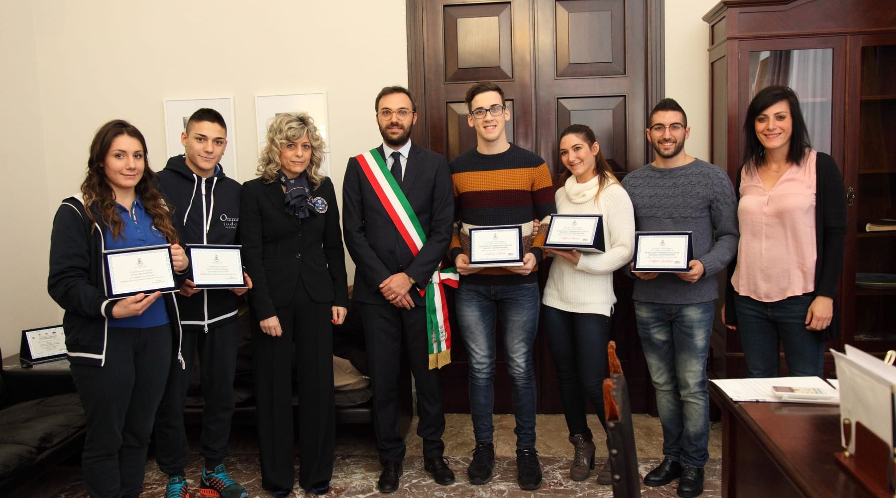 Alcamo-Giovani atleti premiati dal Comune