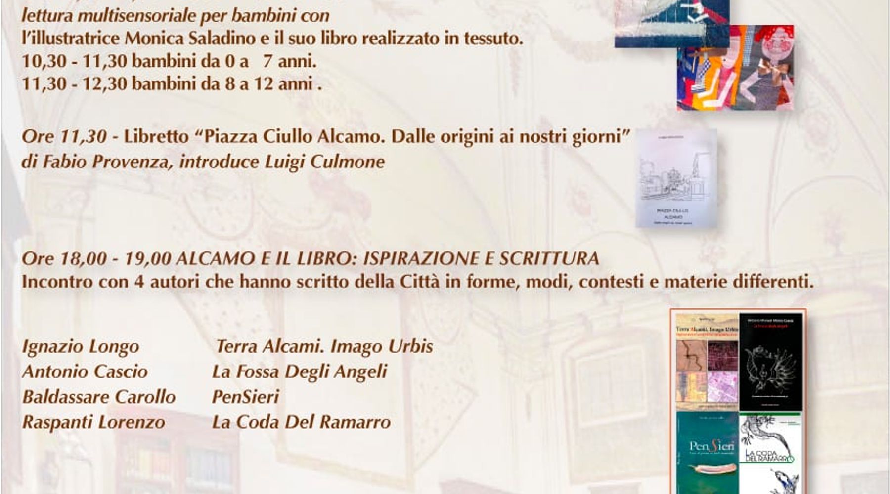 Alcamo-Domenica la Giornata Mondiale del Libro e del diritto d’Autore