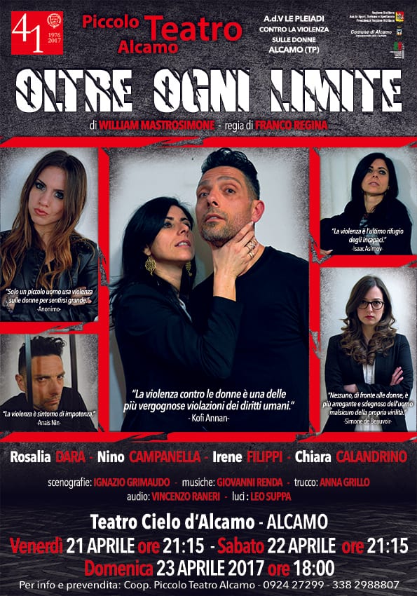 Alcamo-Piccolo teatro, una rappresentazione per dire non alla violenza sulle donne