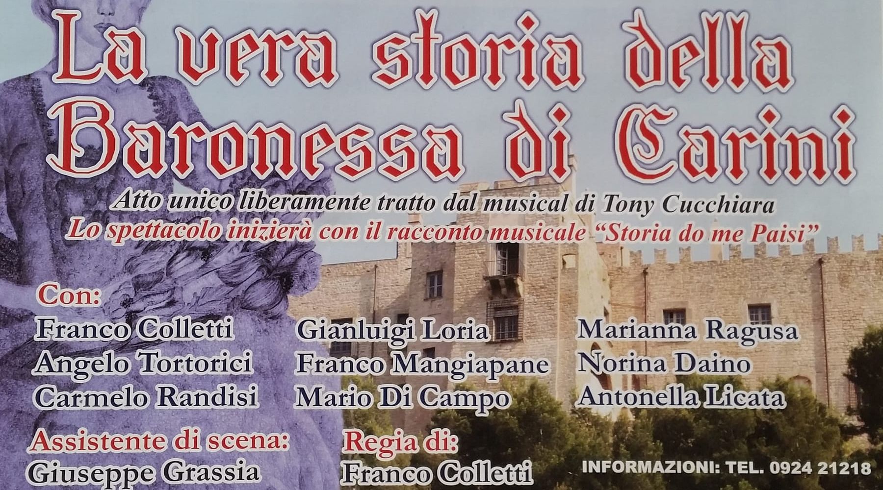 Alcamo-Recita di beneficenza per l’Ipab “San Pietro”, sabato al teatro “Cielo”