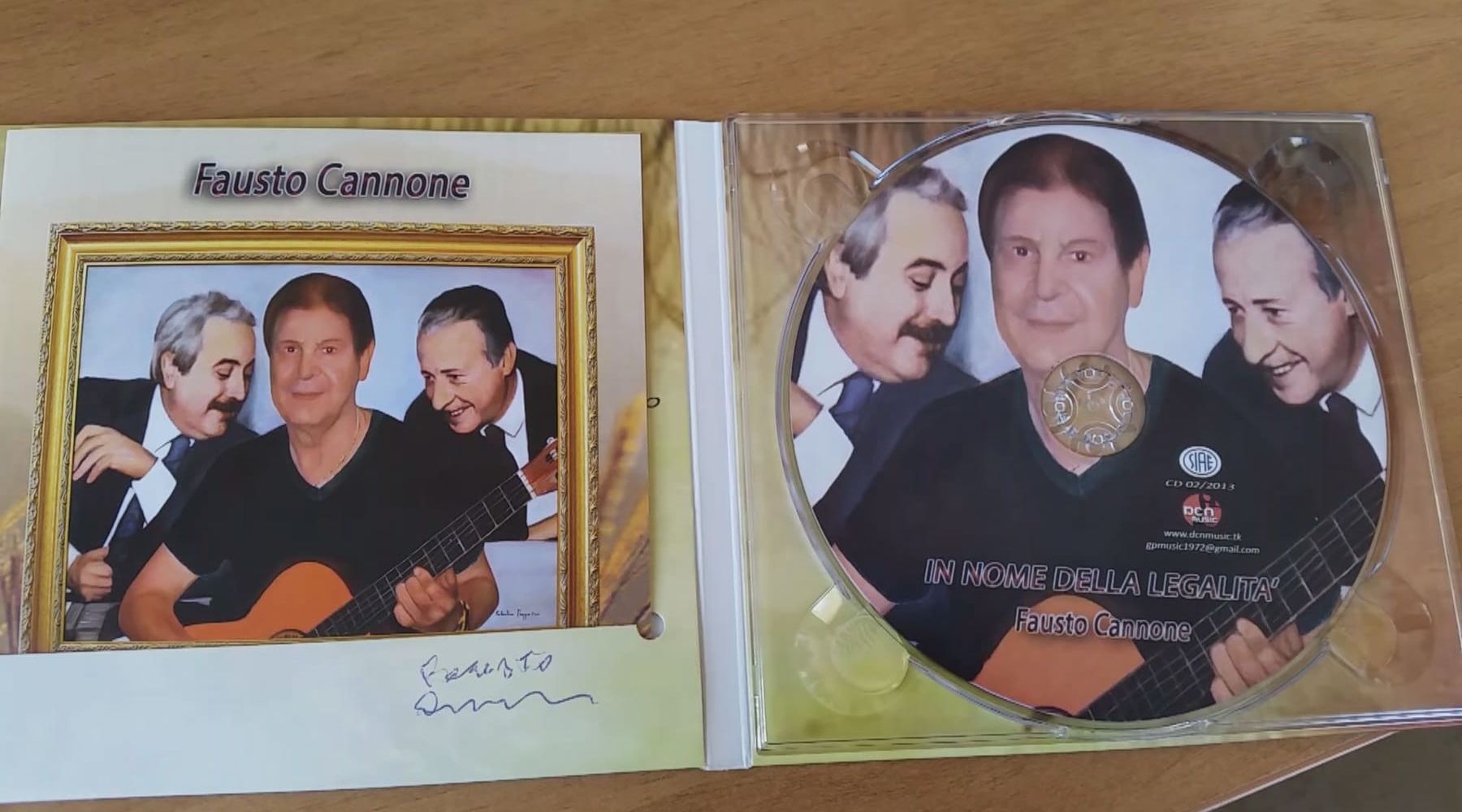 Alcamo-Concerto al Collegio, cd di Fausto Cannone per le vittime della mafia