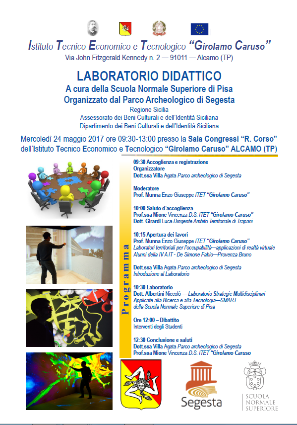 Alcamo-Laboratorio didattico della Scuola Normale Superiore di Pisa all'Itet Caruso