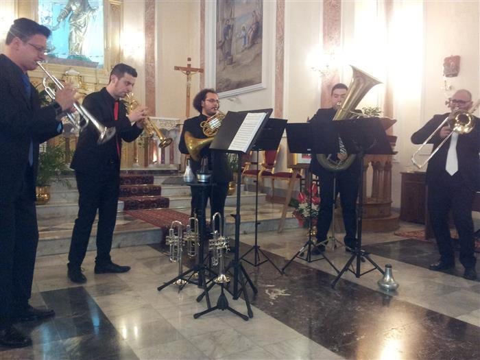Alcamo-Concerto al Marconi di un famoso quintetto
