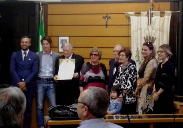Alcamo-Cerimonia al Comune, attestato di stima della città a Carlo Cataldo