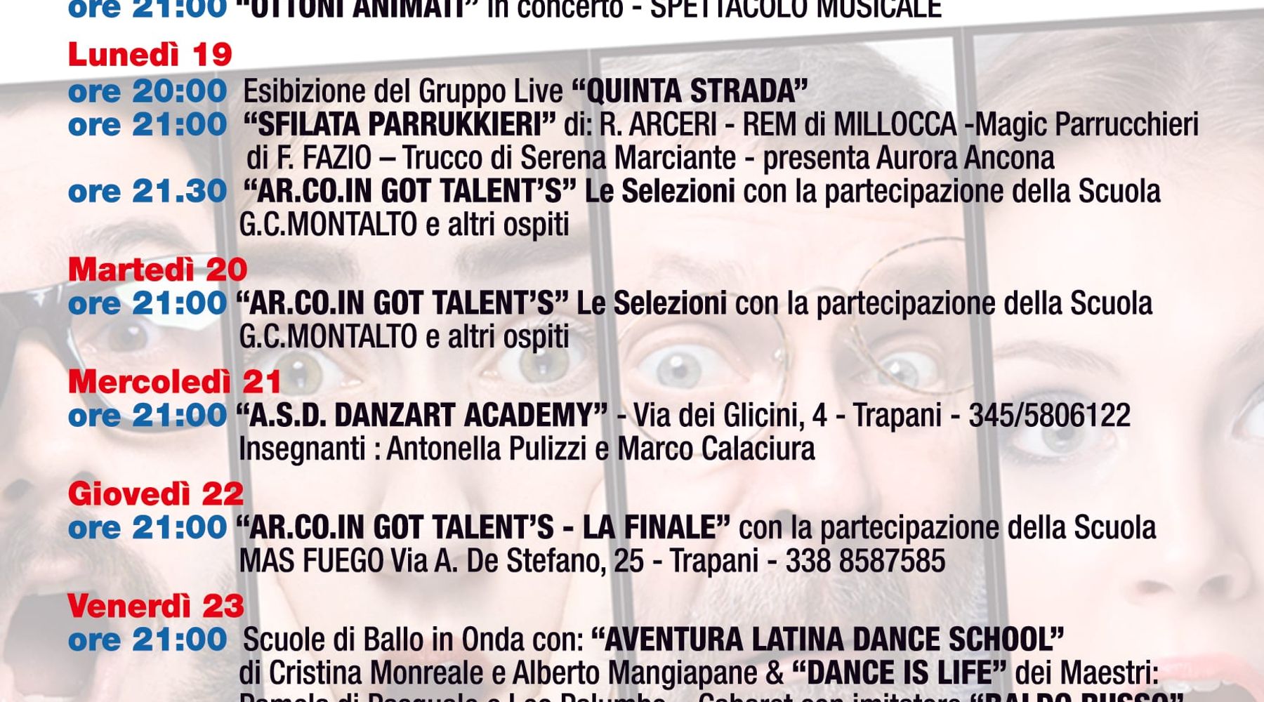 Trapani-Fiera "Arcoin", un successo l'inaugurazione: oggi spettacoli e musica