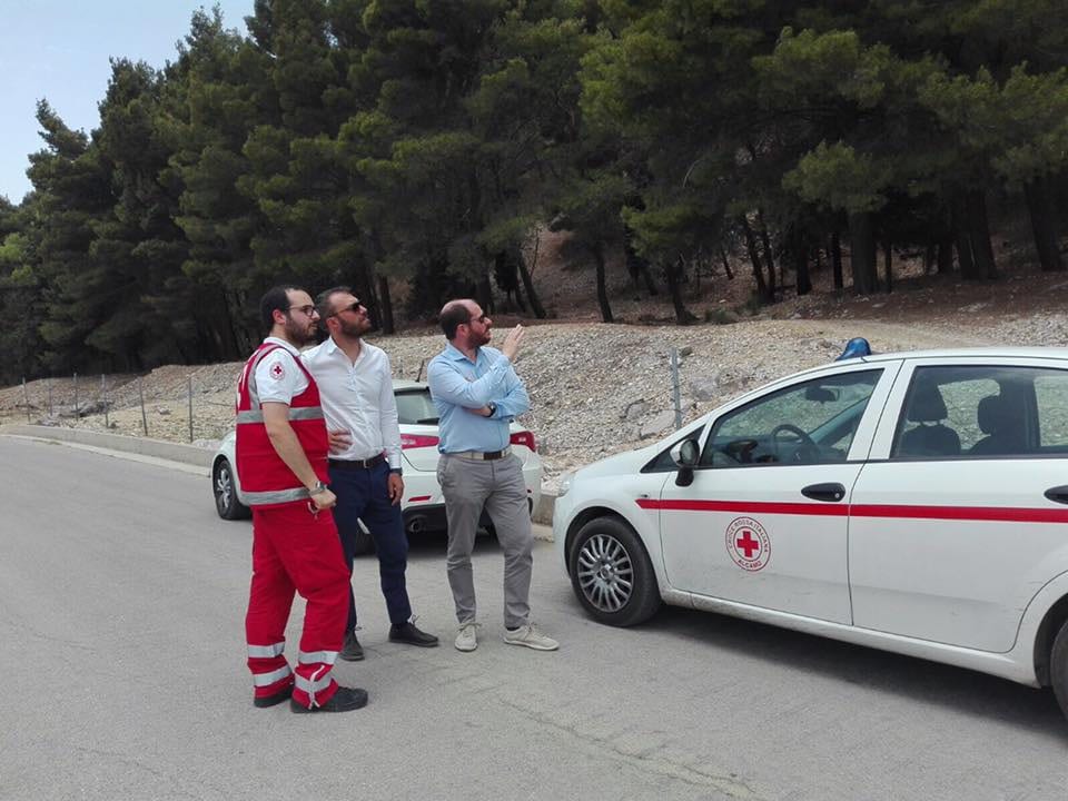 Alcamo-Rischio incendi, controlli di Protezione civile sul territorio