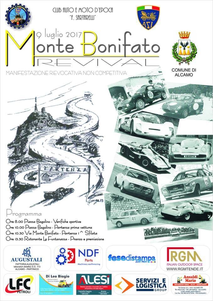Alcamo-Automobilismo, revival per ricordare la gara sul Monte Bonifato