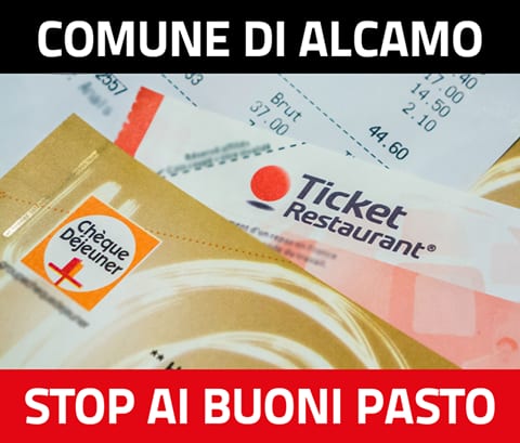Alcamo-Comune, tagliati buoni pasto ai dipendenti: risparmio da 120 mila euro