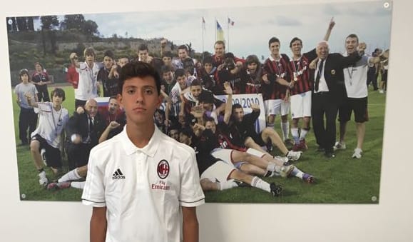 Calcio: Gabriele Alesi, talento con la maglia del Milan