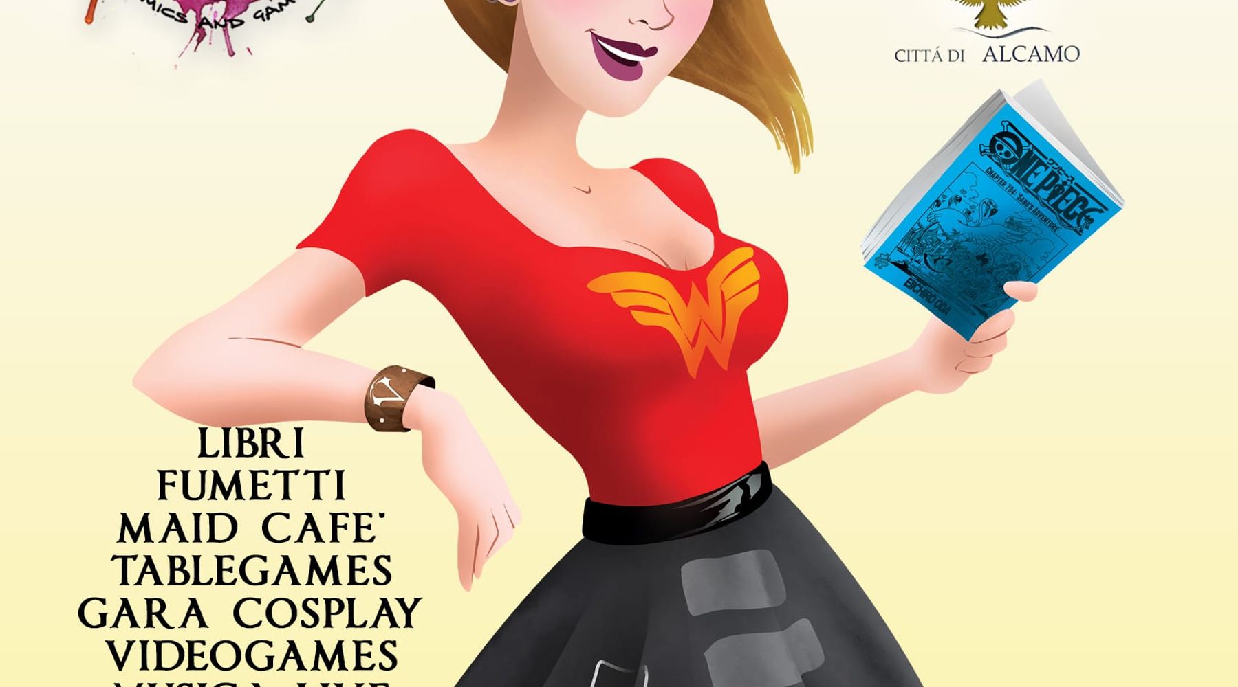 Alcamo-Cittadella dei giovani protagonista del fumetto e della cultura pop-nerd