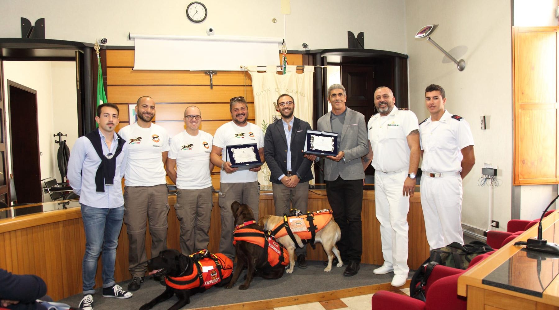 Alcamo-Il sindaco premia le società di salvataggio