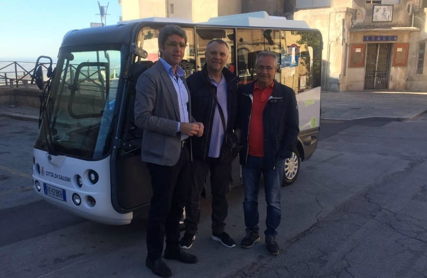 Salemi - Al via bus gratuito ed ecologico nel centro storico