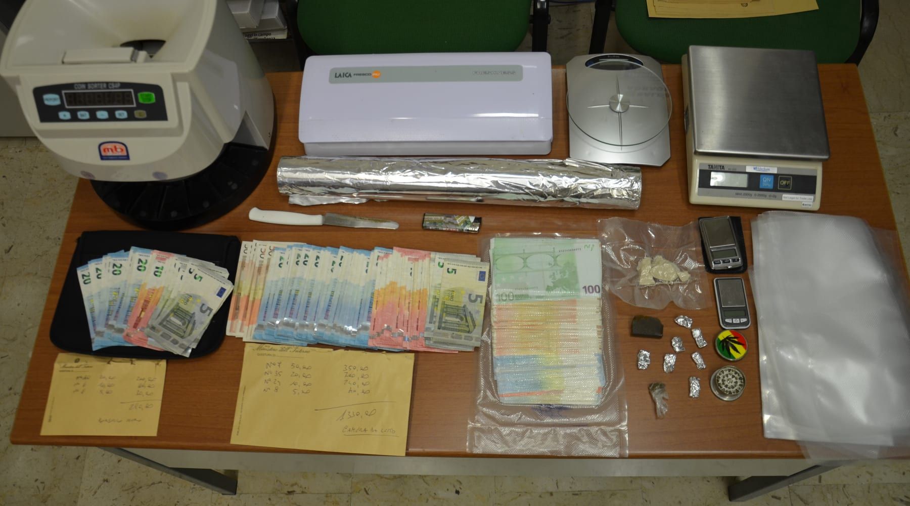Trapani - Spaccio di eroina e hashish, due arresti