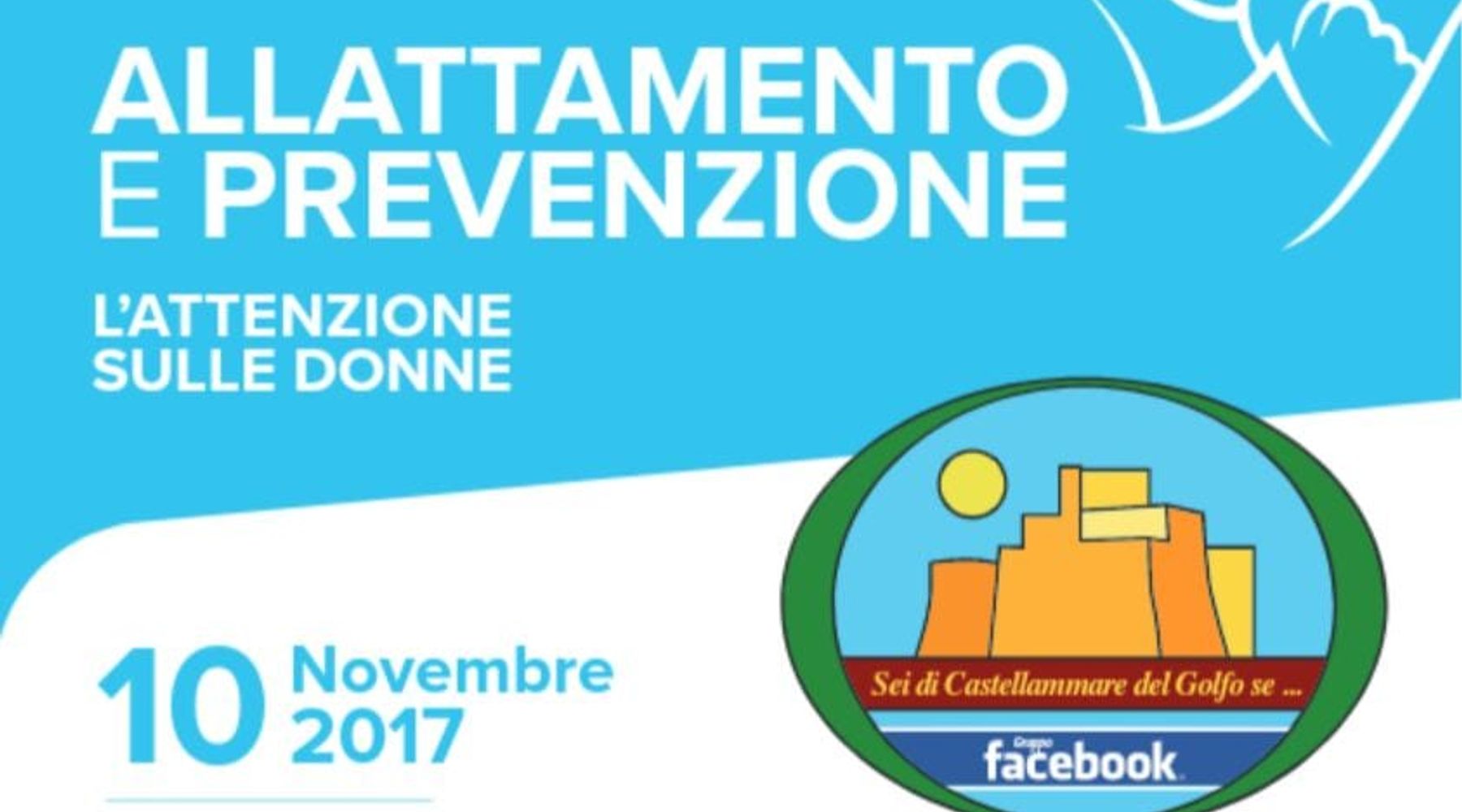 C/mare del Golfo-“Allattamento e prevenzione”, incontro al castello il 10 novembre