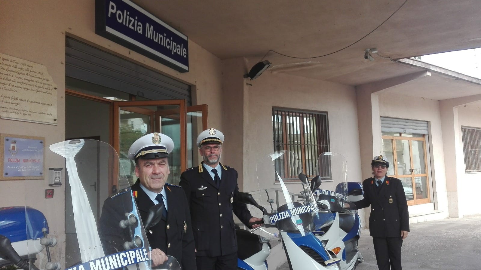 Castellammare del Golfo-Torna il nucleo motociclisti della polizia municipale dopo 10 anni