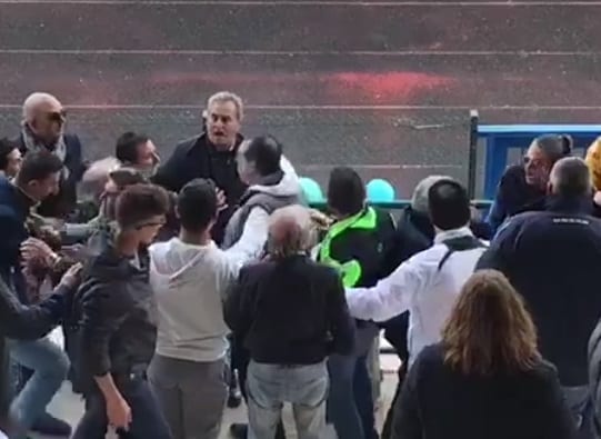 Castellammare del Golfo-Aggressione negli spalti dello stadio, indaga la polizia