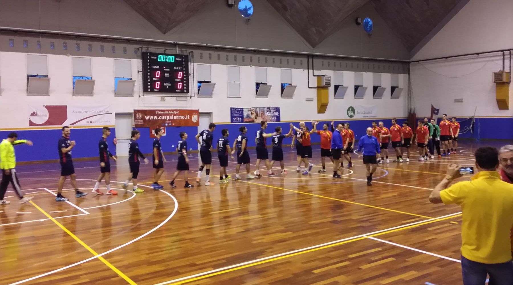 Pallamano/serie A2 -Th Alcamo non riesce a vincere: pareggio con Cus Palermo