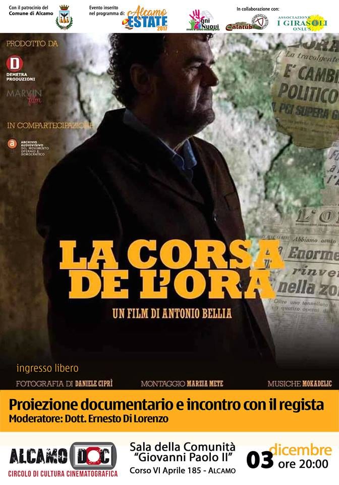 Alcamo - Domenica in proiezione gratuita "La Corsa de L'Ora"