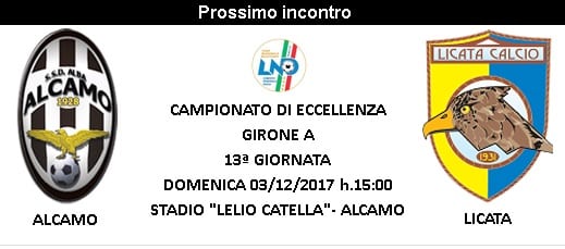 Calcio, Eccellenza-Sfida al Catella tra Alba Alcamo e Licata