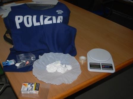 Alcamo- Detenzione di cocaina, scatta un arresto