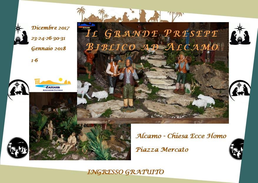 Alcamo, trionfa il presepe simbolo del Natale
