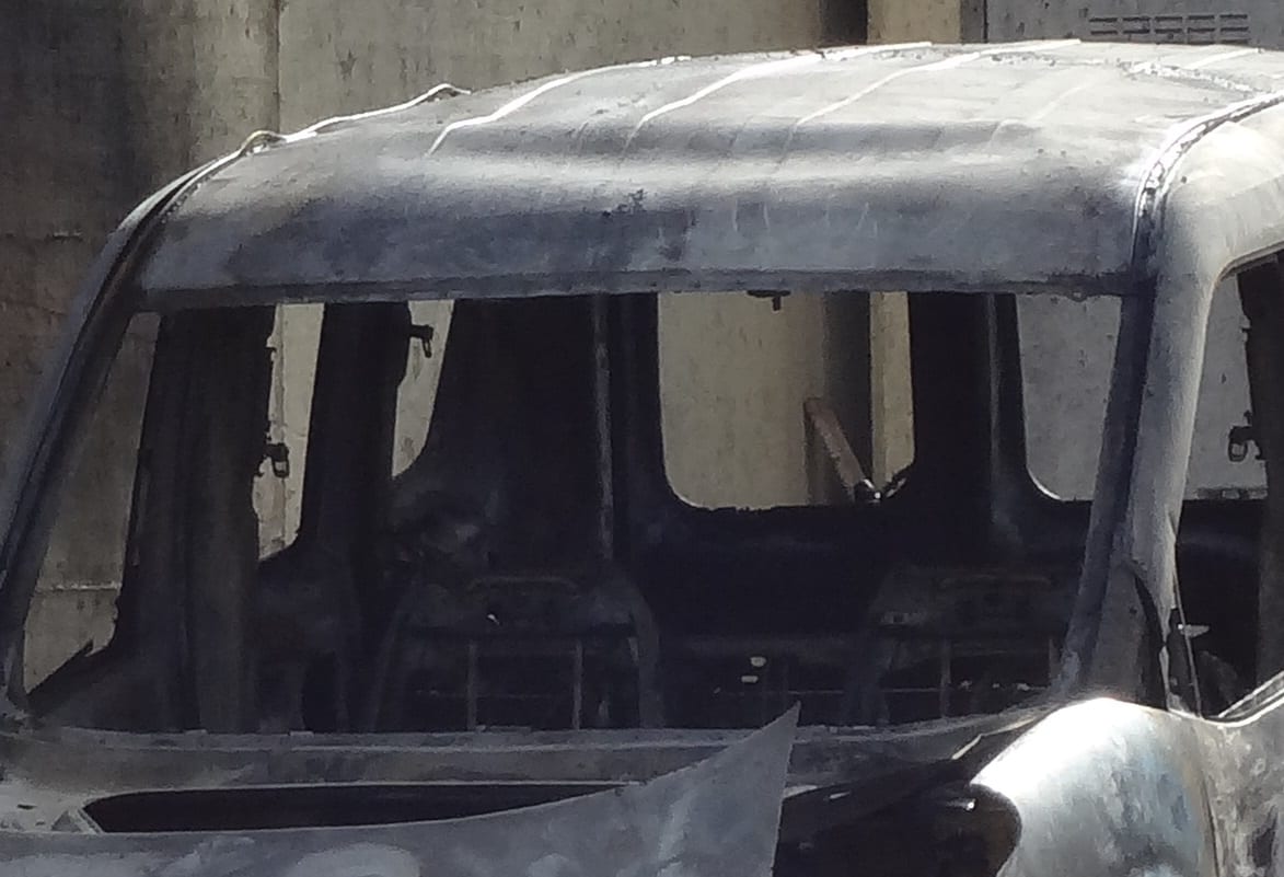 Alcamo-Incendiata auto di un professore di religione in via Montana