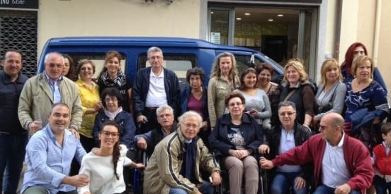 Il vescovo Fragnelli visita gli ammalati della "Sacro Cuore", associazione gemellatasi con la romana "Genius Loci"