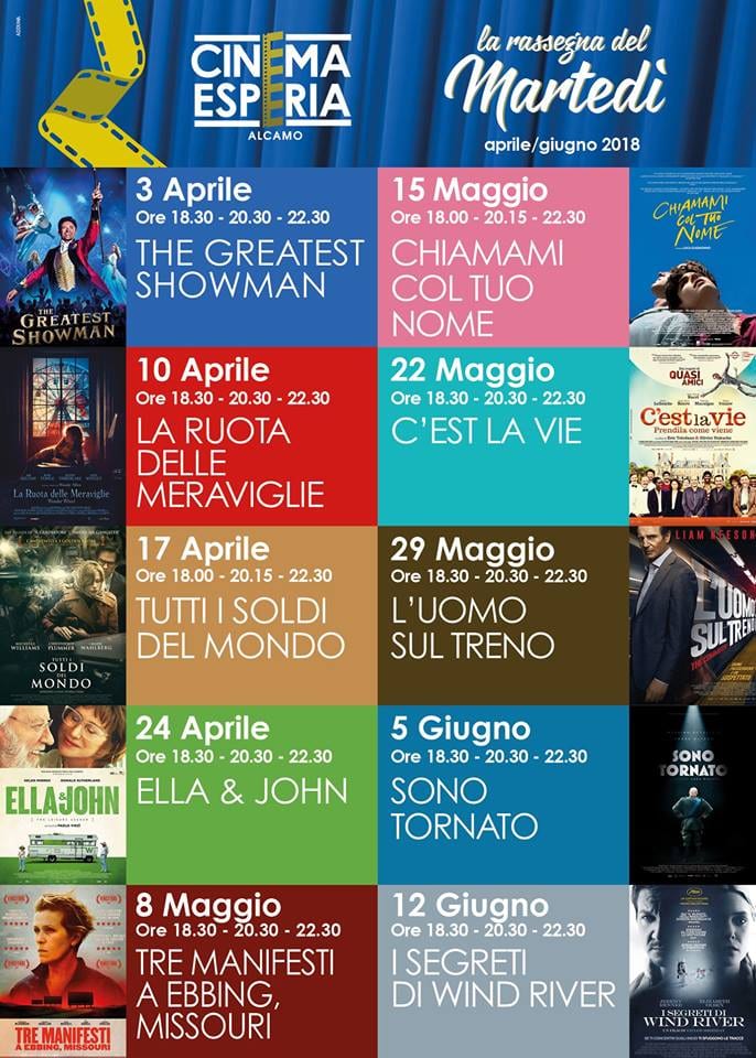 Alcamo-Cine Esperia, al via nuova rassegna del martedì