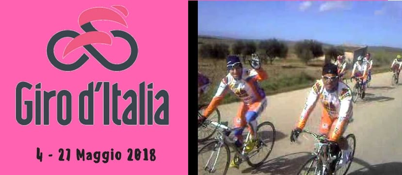 Giro d’Italia, cicloamatori alcamesi in strada con grandi campioni