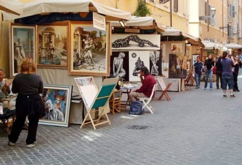 Alcamo Festa della Madonna, via XI Febbraio come via Margutta