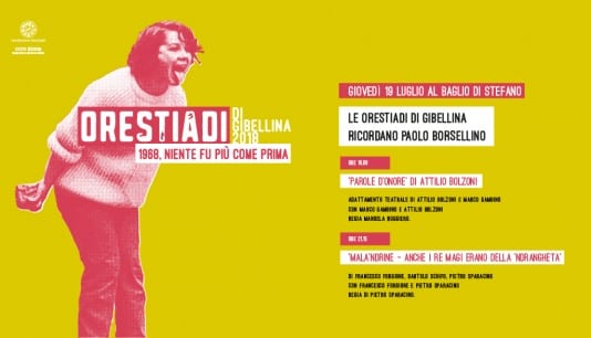 Orestiadi di Gibellina, tre appuntamenti con la cultura e la scena