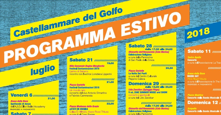 Castellammare del Golfo, cartellone estivo del Comune "ereditato" entra nel vivo